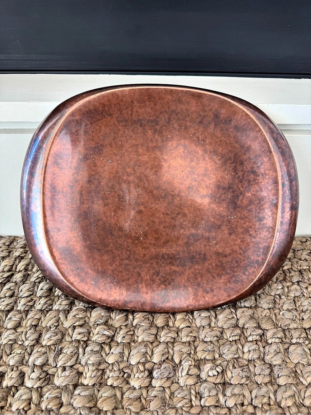 Nambe Rectangular Serving Tray Copper Serving Tray